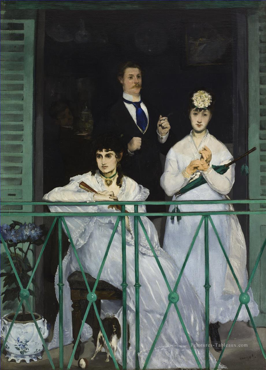 Le balcon réalisme impressionnisme Édouard Manet Peintures à l'huile